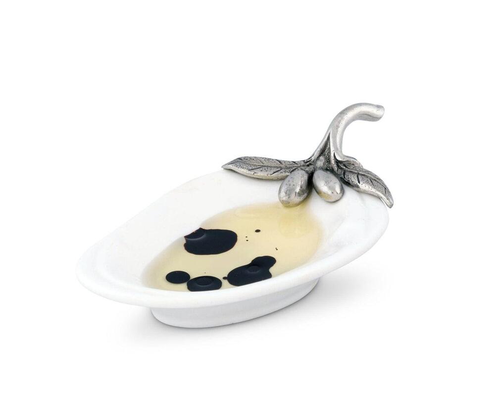 Olive Oil Server / Spoon Rest by Vagabond House 1