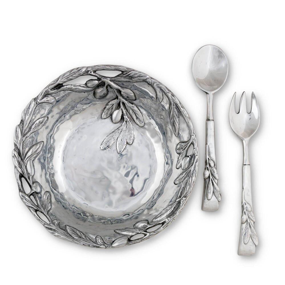 Olive Salad Set by Arthur Court Designs 4