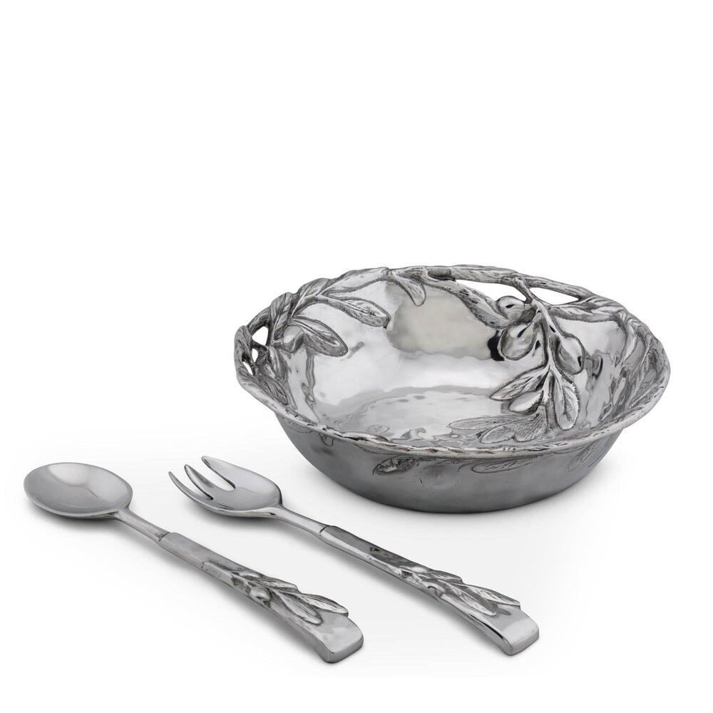 Olive Salad Set by Arthur Court Designs