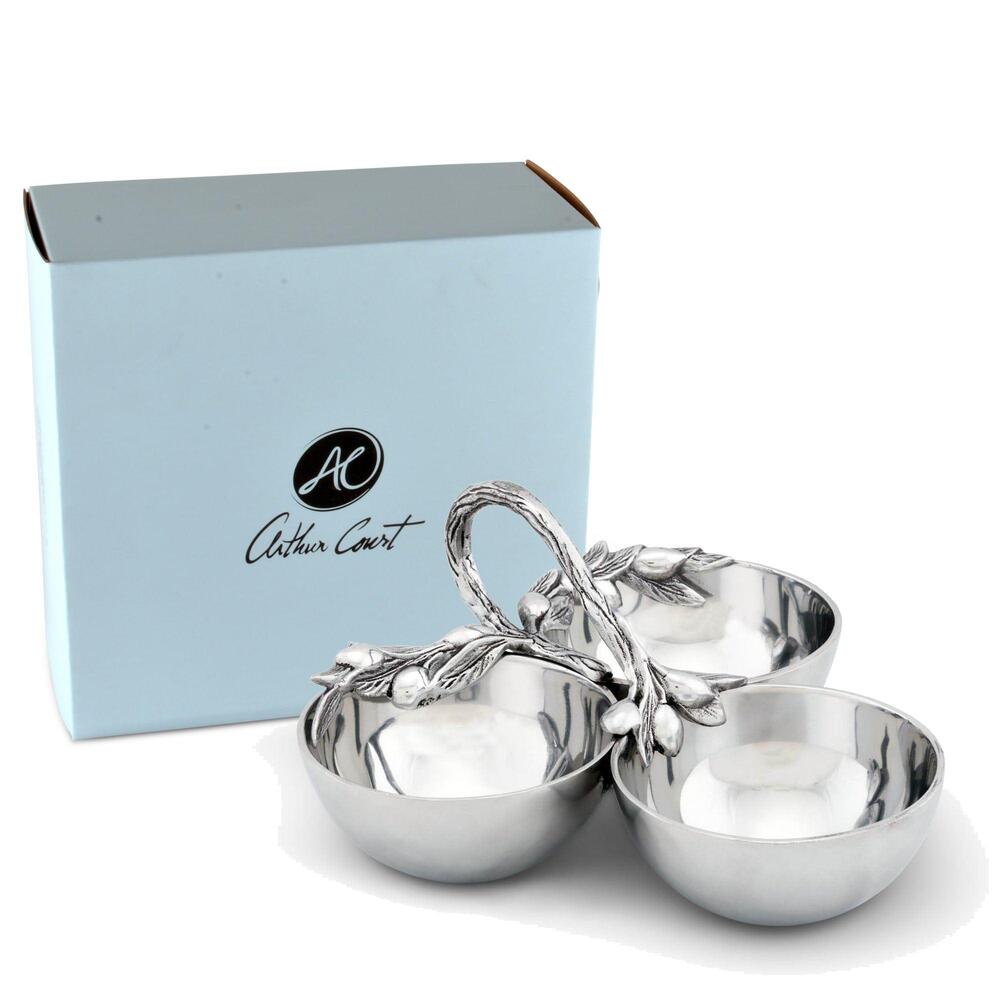 Olive Serving Bowls by Arthur Court Designs 6