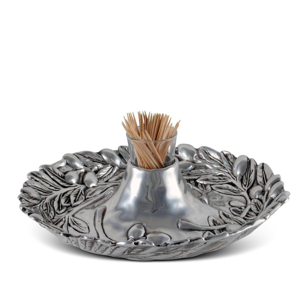 Olive Tidbit Tray by Arthur Court Designs 1