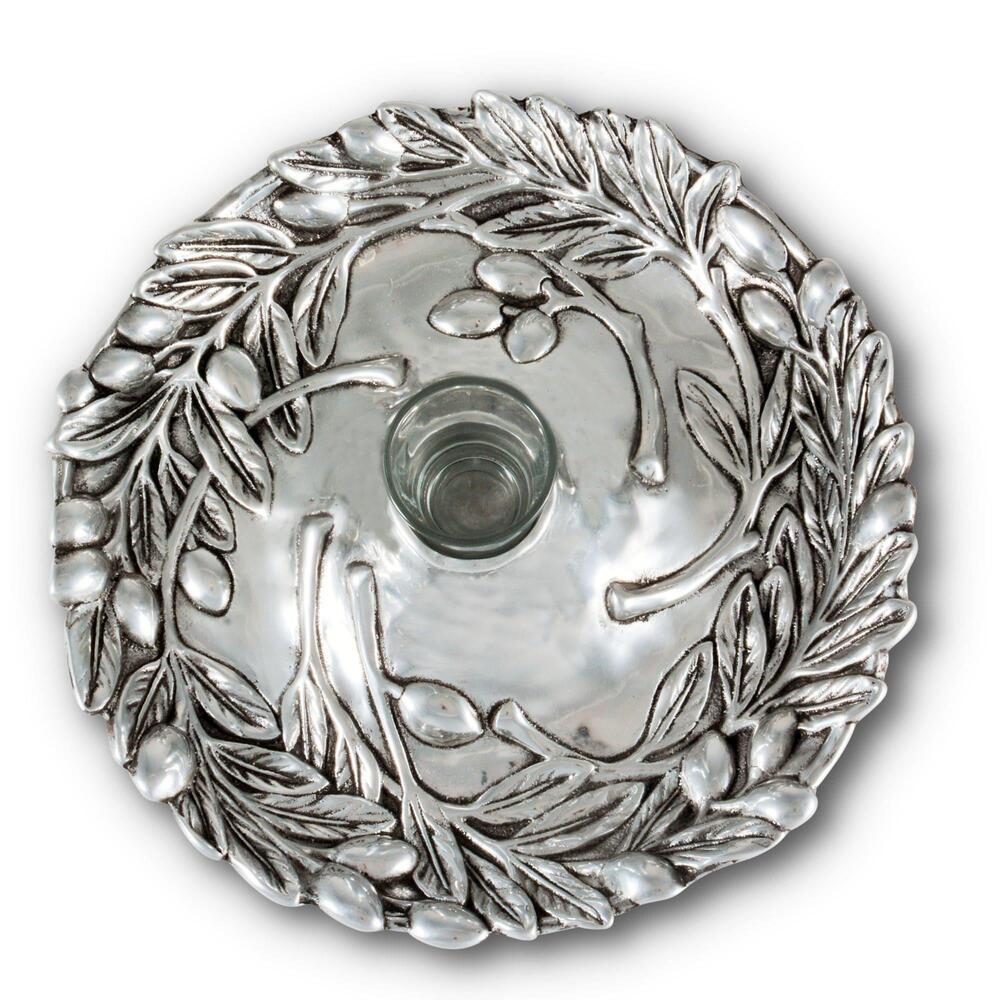 Olive Tidbit Tray by Arthur Court Designs 2