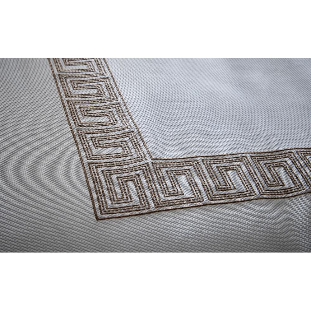 Ophelia Pique Sham Mocha Standard 7