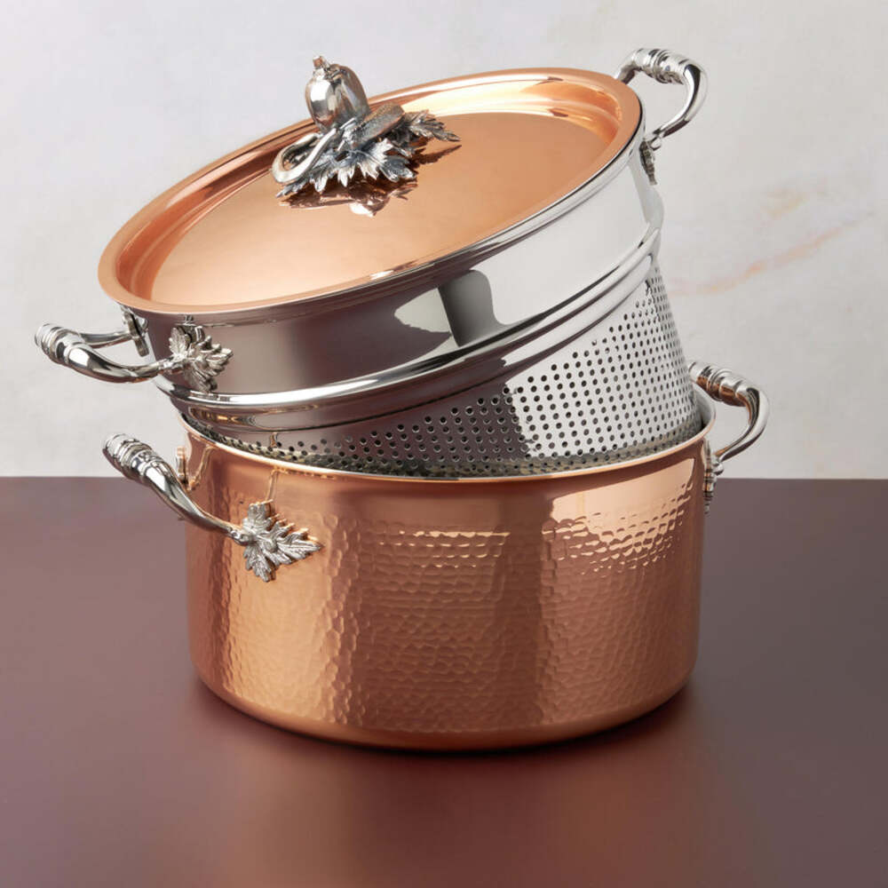 Opus Cupra 8 Qt. Covered Stockpot by Ruffoni 4