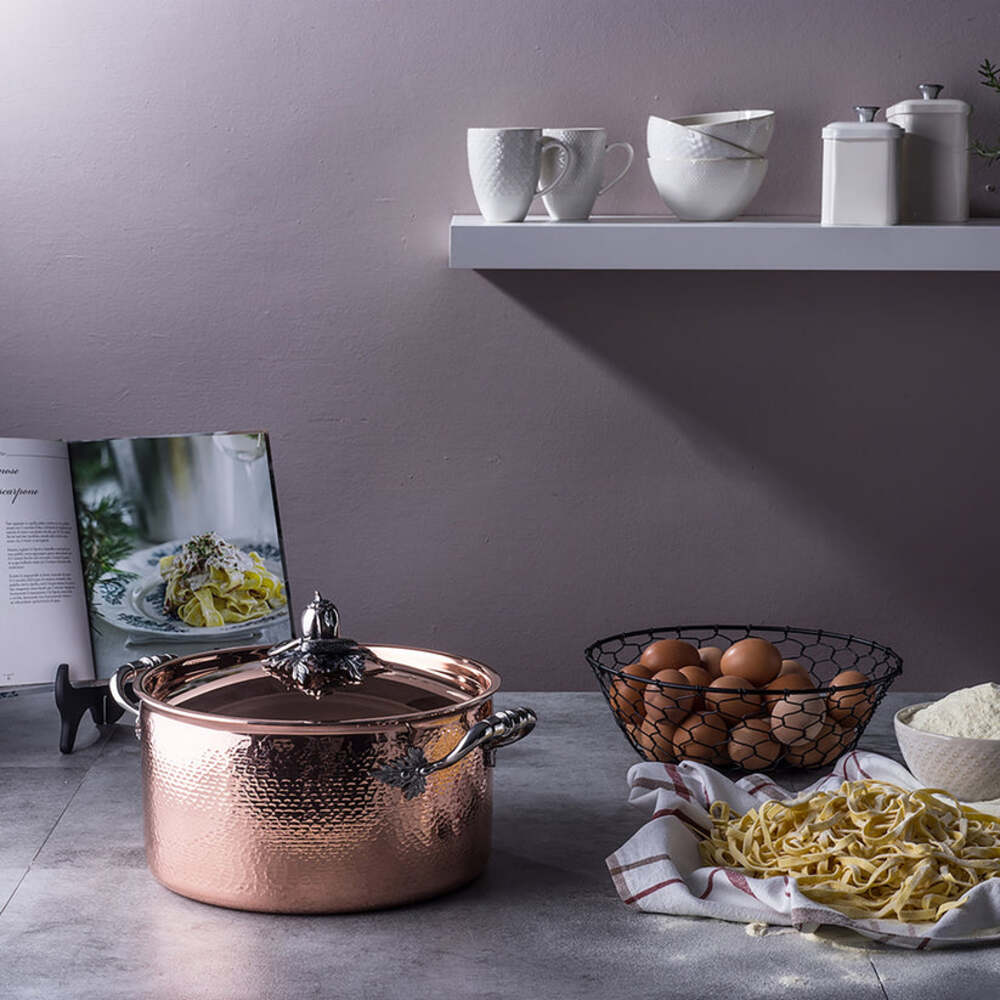 Opus Cupra 8 Qt. Covered Stockpot by Ruffoni 7