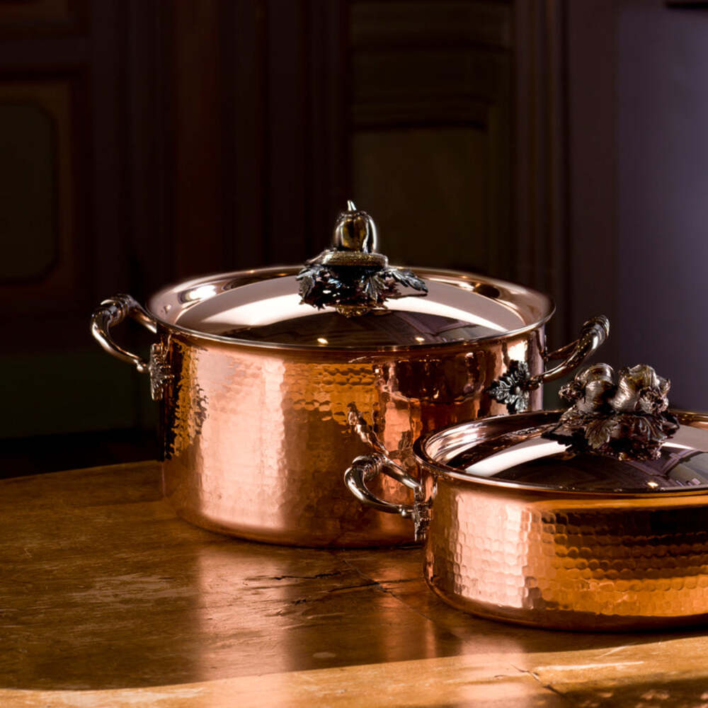 Opus Cupra 8 Qt. Covered Stockpot by Ruffoni 8