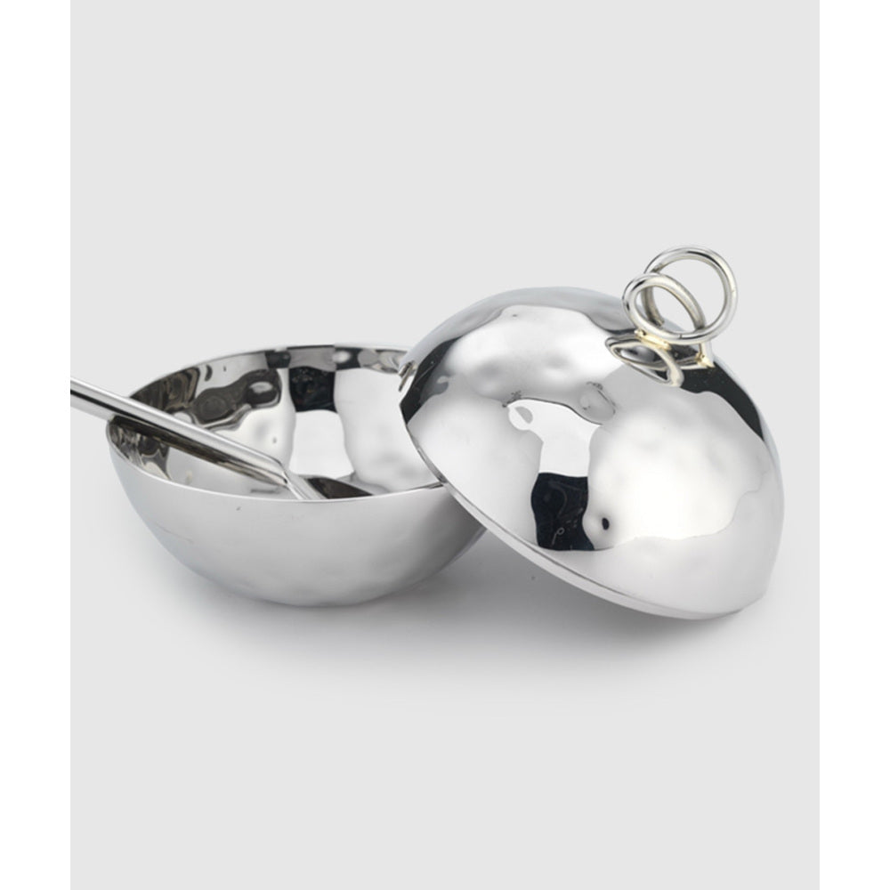 Opus Sugar Bowl with Dbl Loop 4" D by Mary Jurek Design Additional Image -1
