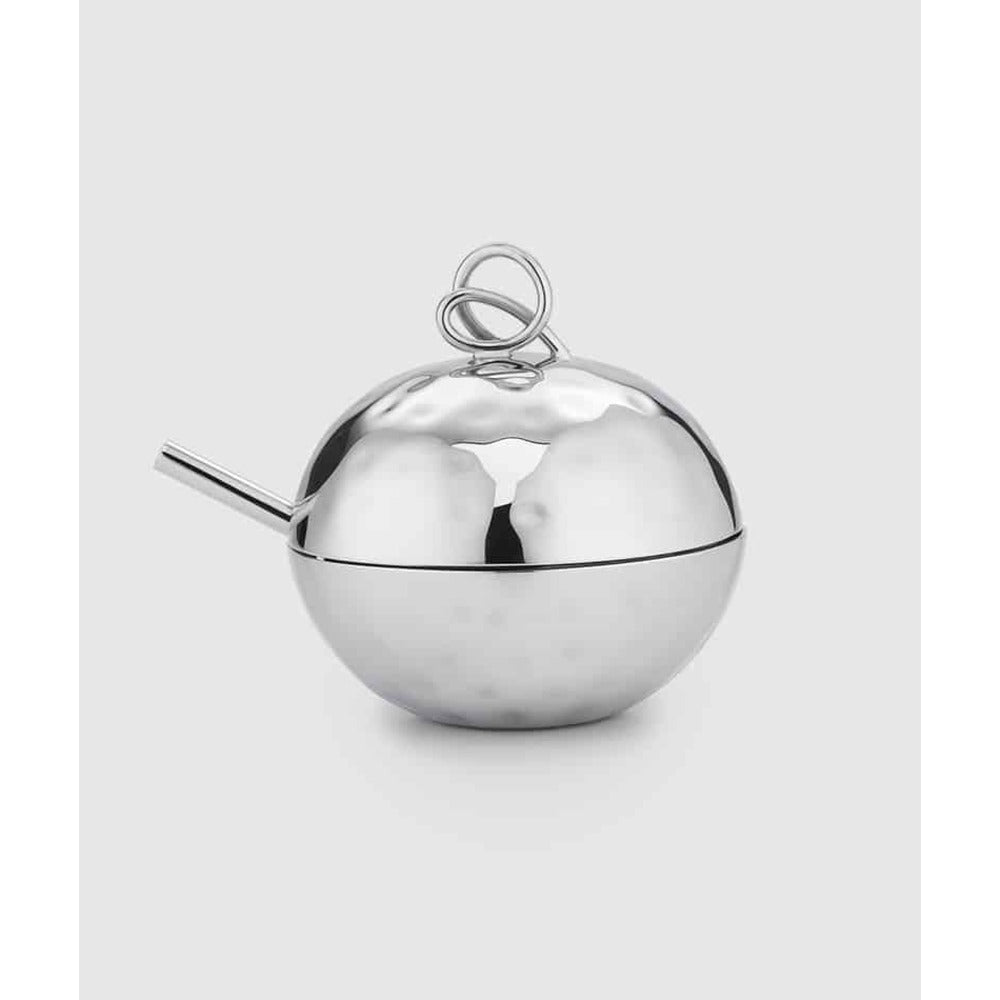 Opus Sugar Bowl with Dbl Loop 4" D by Mary Jurek Design