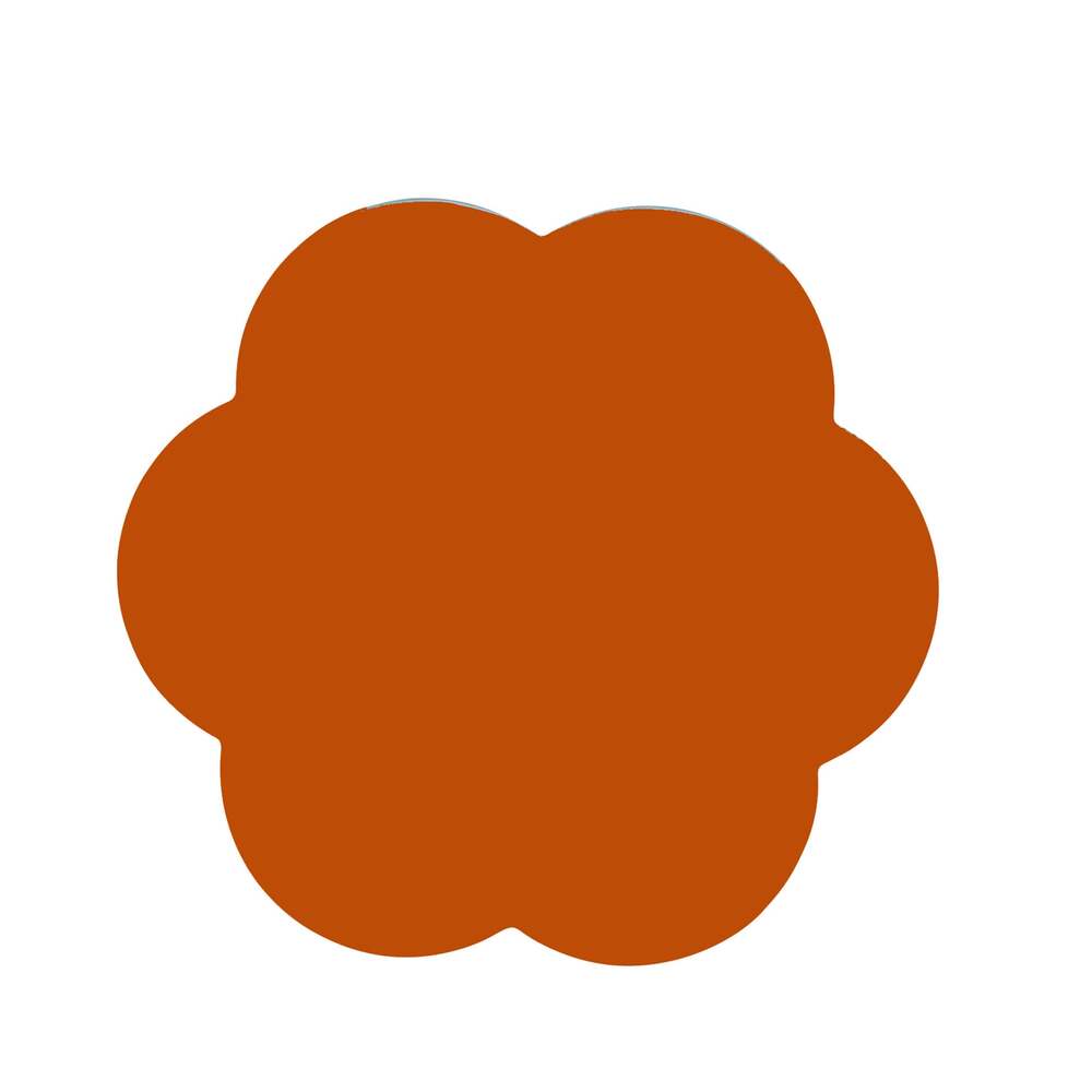 Orange Coasters - Set of 4 12cm by Addison Ross