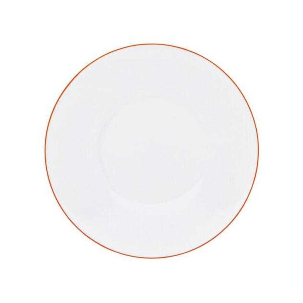 Orange Monk Dessert Plate by Raynaud