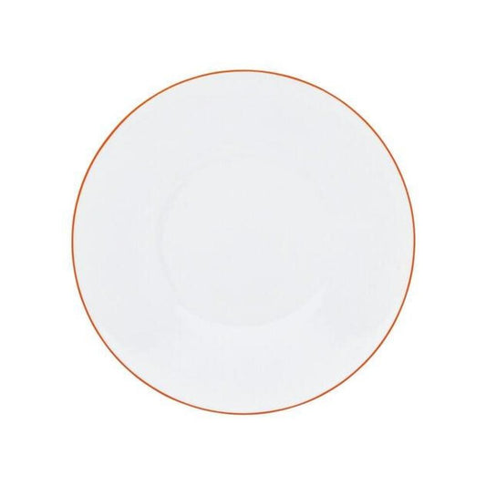Orange Monk Dessert Plate by Raynaud