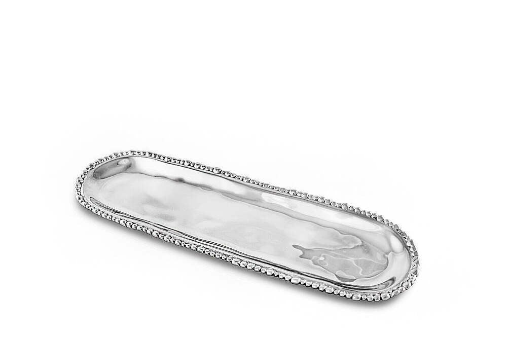 Organic Pearl Large Long Baguette Platter by Beatriz Ball 1