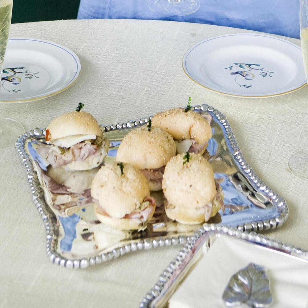 Organic Pearl Nova Small Square Platter by Beatriz Ball 3