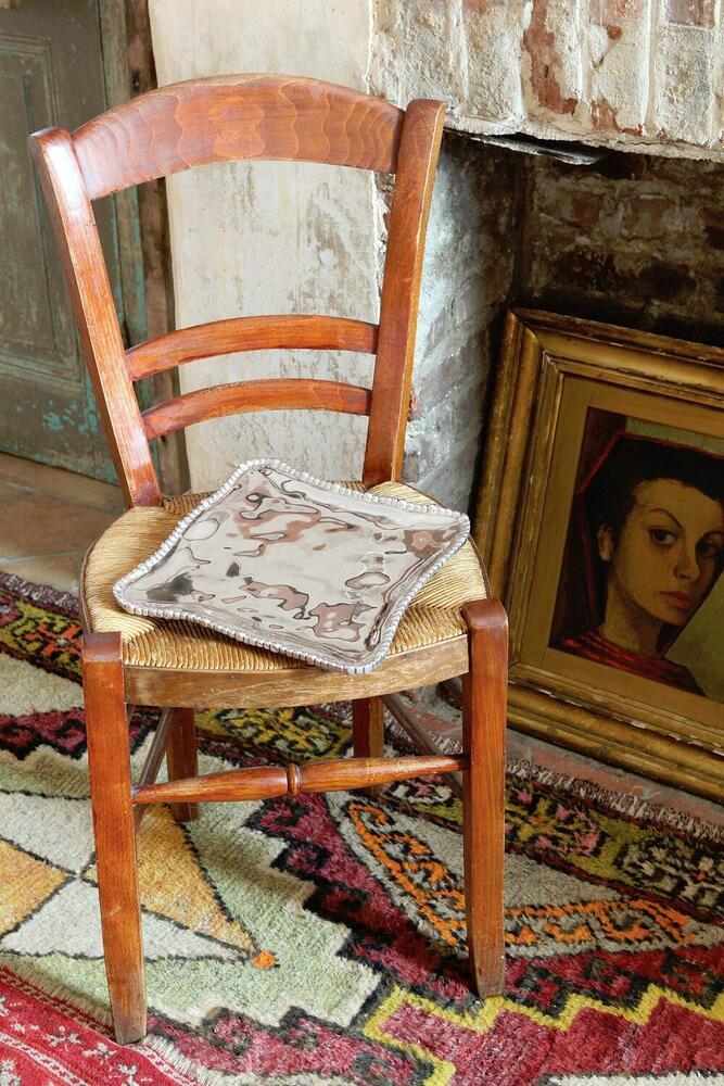 Organic Pearl Nova Small Square Platter by Beatriz Ball 4