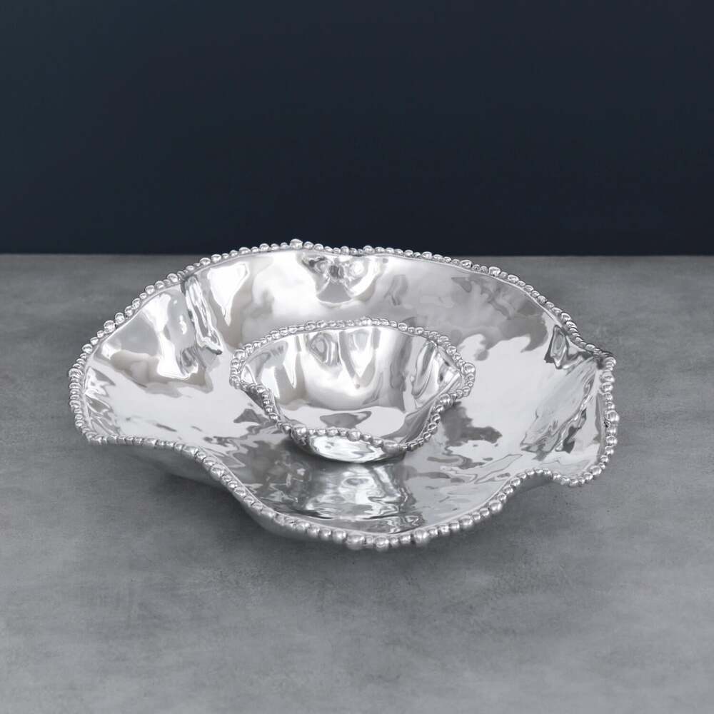 Organic Pearl Onyx Dip Bowl by Beatriz Ball