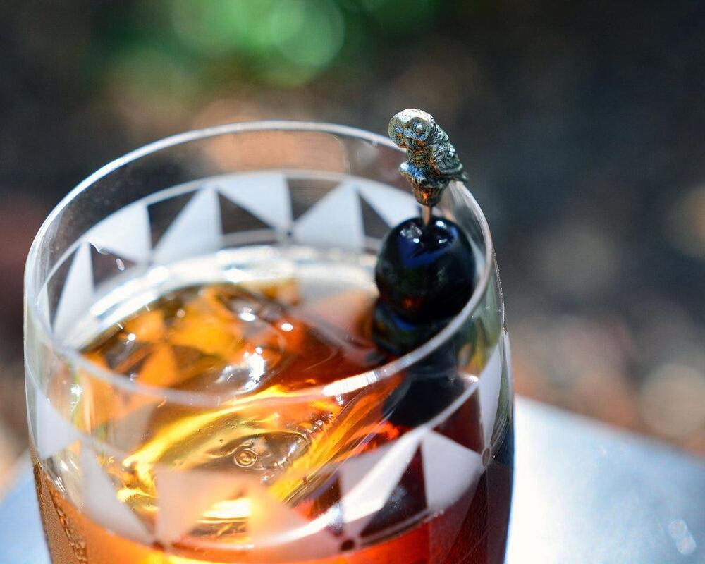 Owl Cheese Pick Set by Vagabond House 2