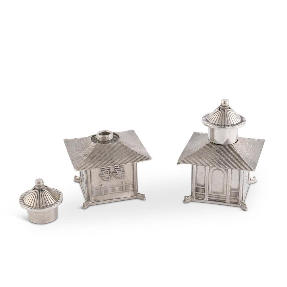 Pagoda Salt and Pepper Shaker by Vagabond House 2