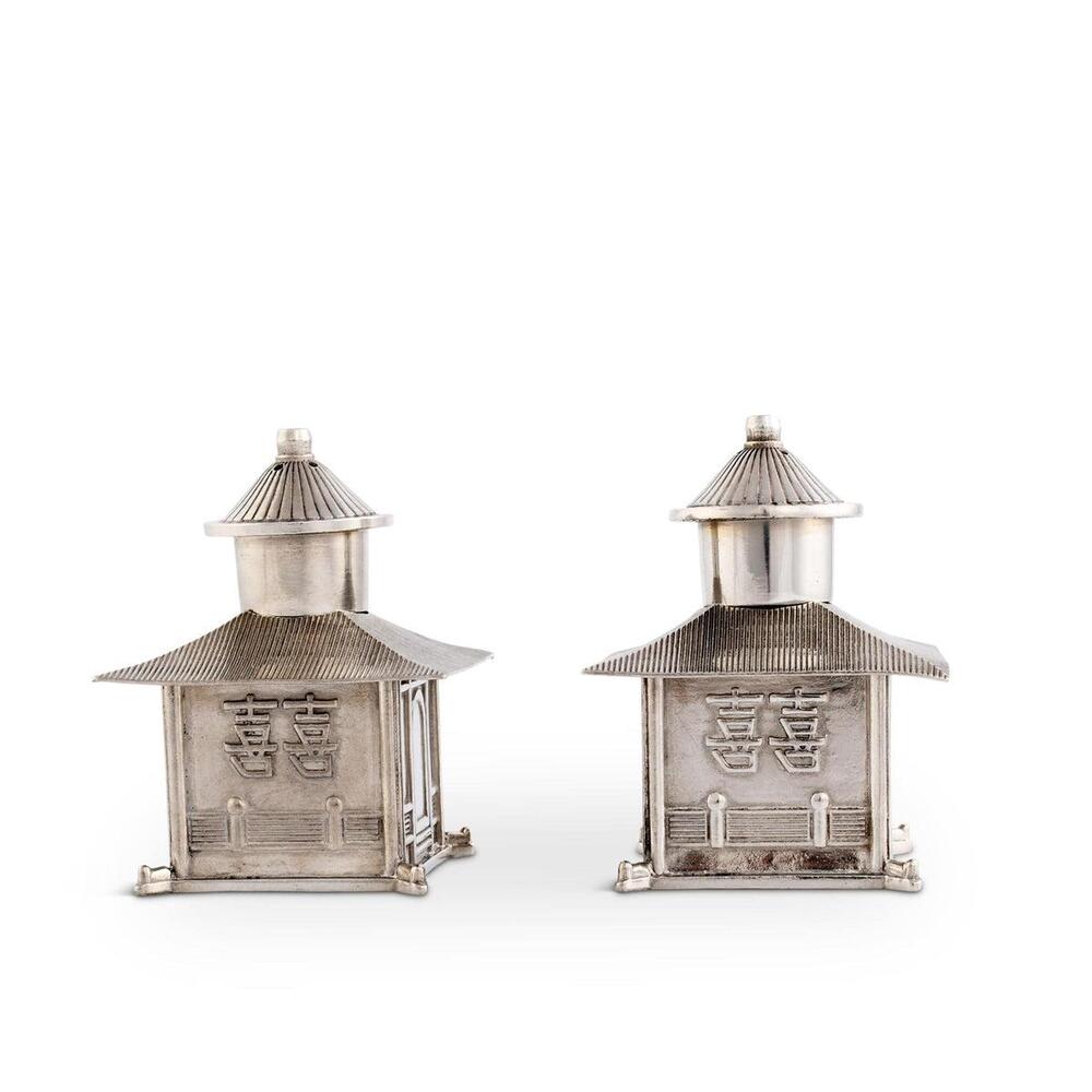 Pagoda Salt and Pepper Shaker by Vagabond House 3