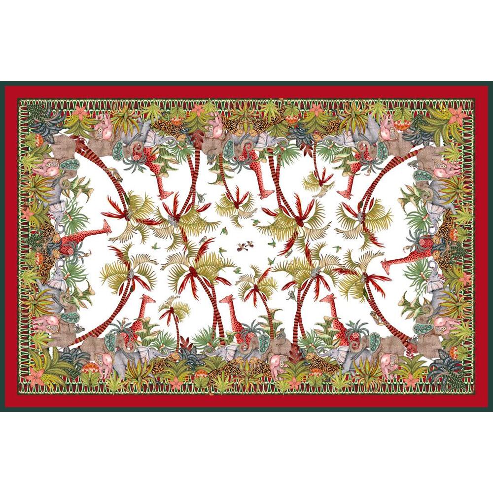 Palm Parade Tablecloth - Cotton by Ngala Trading Company