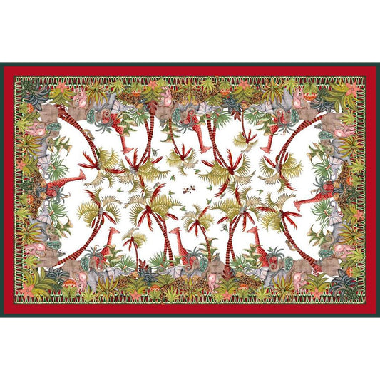 Palm Parade Tablecloth - Cotton by Ngala Trading Company