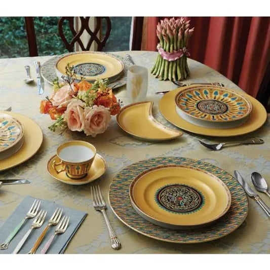 Palma Wave Service Plate by Mottahedeh Additional Image -1