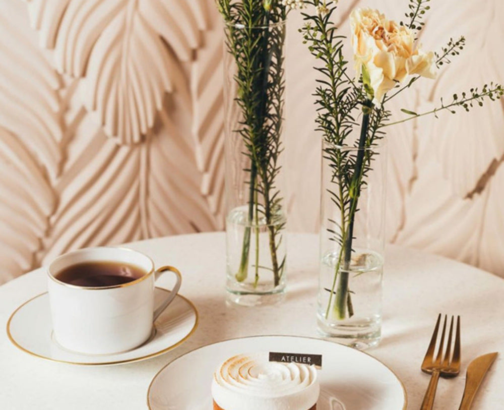 Palmyra Coupe Dinner Plate 10.6" by Bernardaud 3