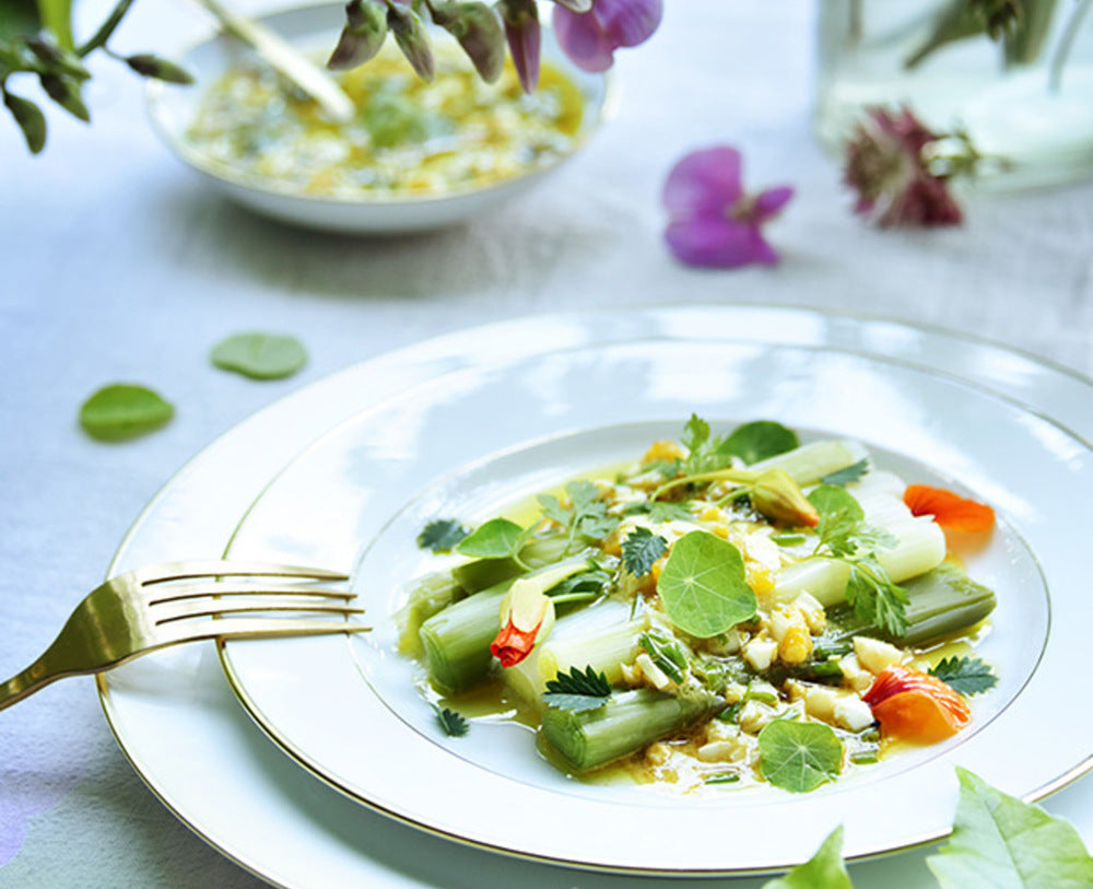 Palmyra Open Vegetable Bowl 9.6" 27 Oz by Bernardaud 4