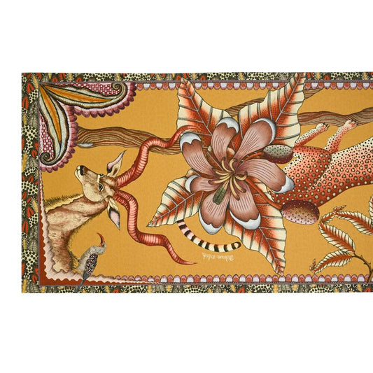 Pangolin Park Table Runner - Flame by Ngala Trading Company Additional Image - 1