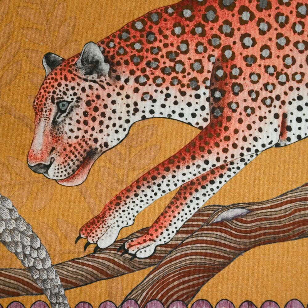 Pangolin Park Table Runner - Flame by Ngala Trading Company Additional Image - 5