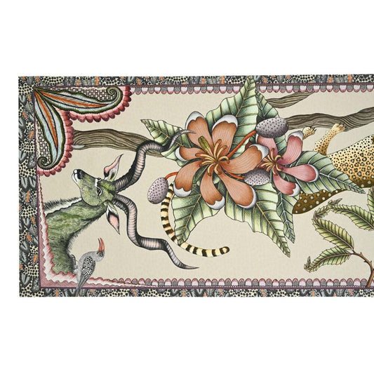 Pangolin Park Table Runner - Stone by Ngala Trading Company Additional Image - 1