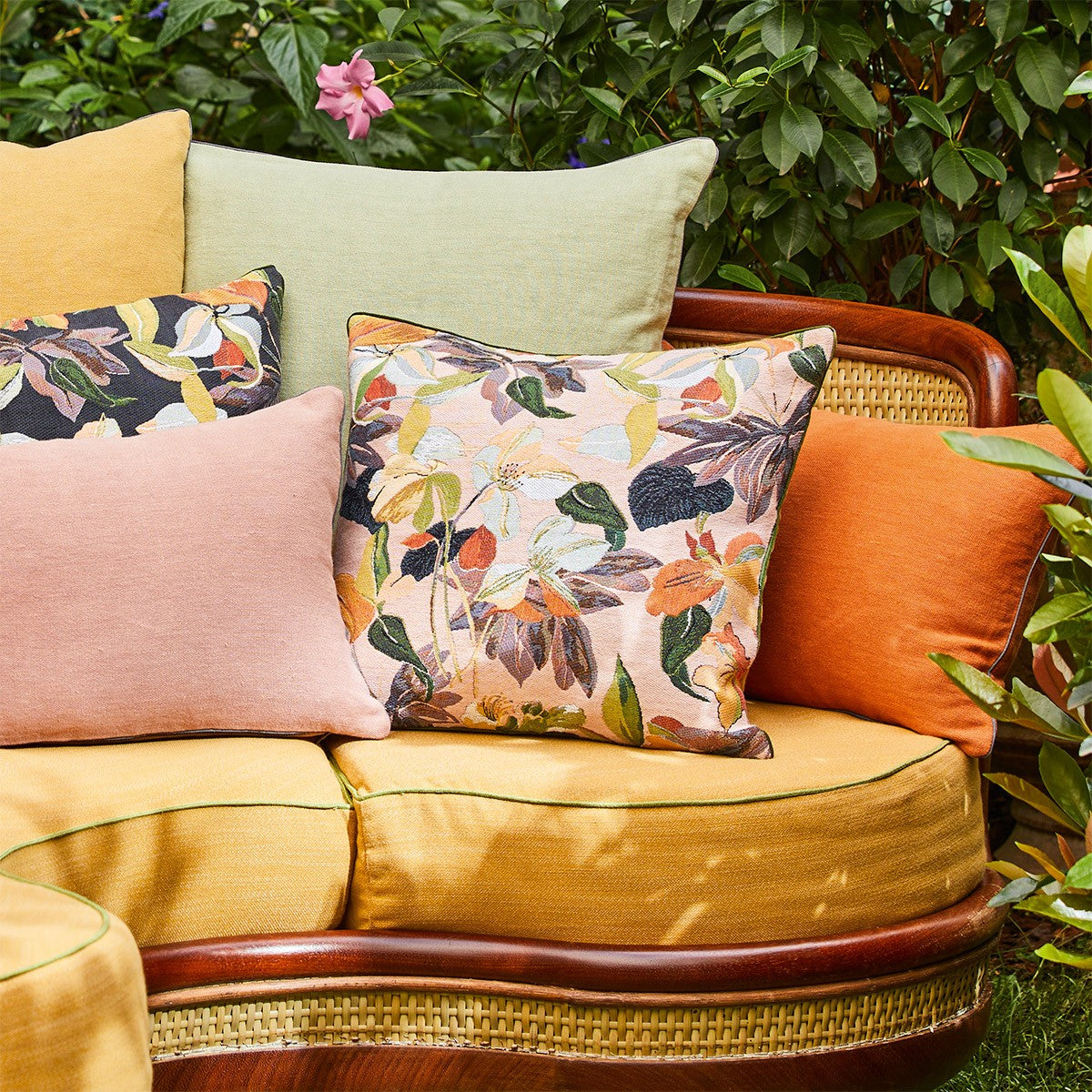Paradis Decorative Pillow by Yves Delorme 4