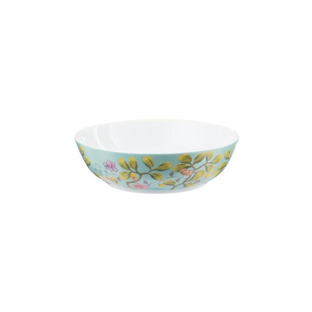Paradis Turquoise Breakfast Plate Deep by Raynaud