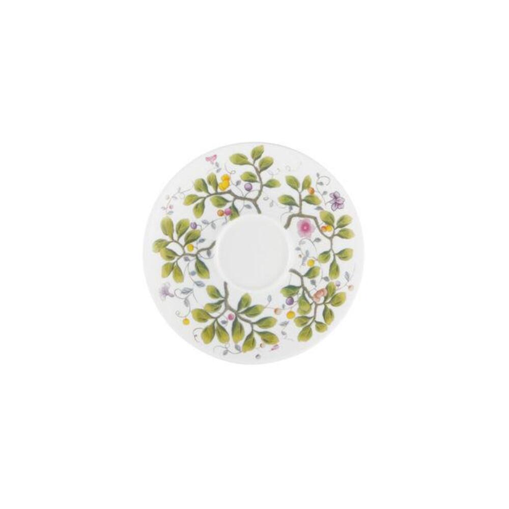 Paradis White Tea Saucer by Raynaud