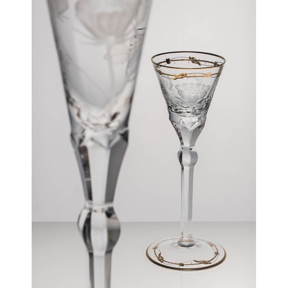 Paula Champagne Glass, 140 ml - Set of 2 Glasses by Moser 2