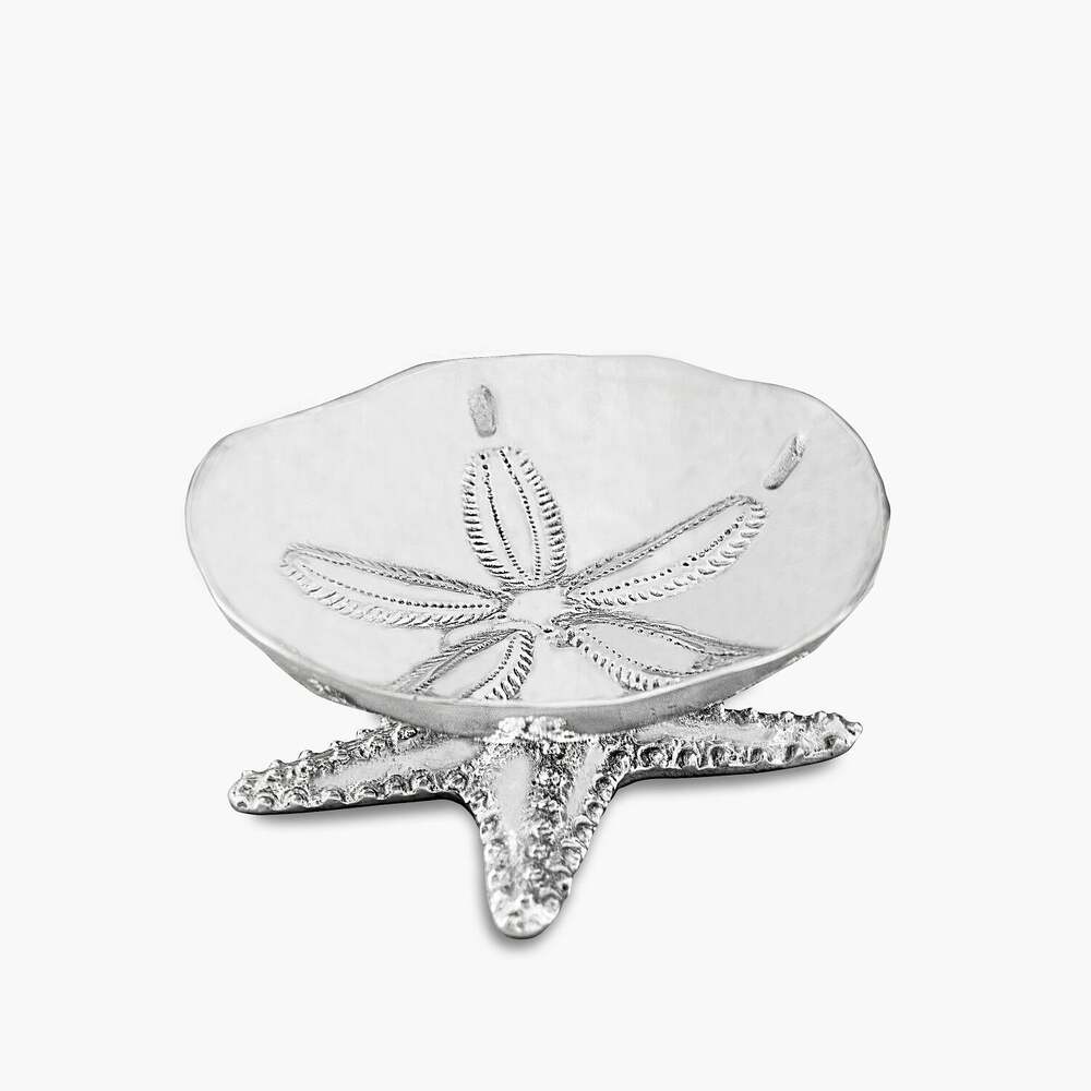 Pedestal Ocean Sand Dollar Bowl by Beatriz Ball 1