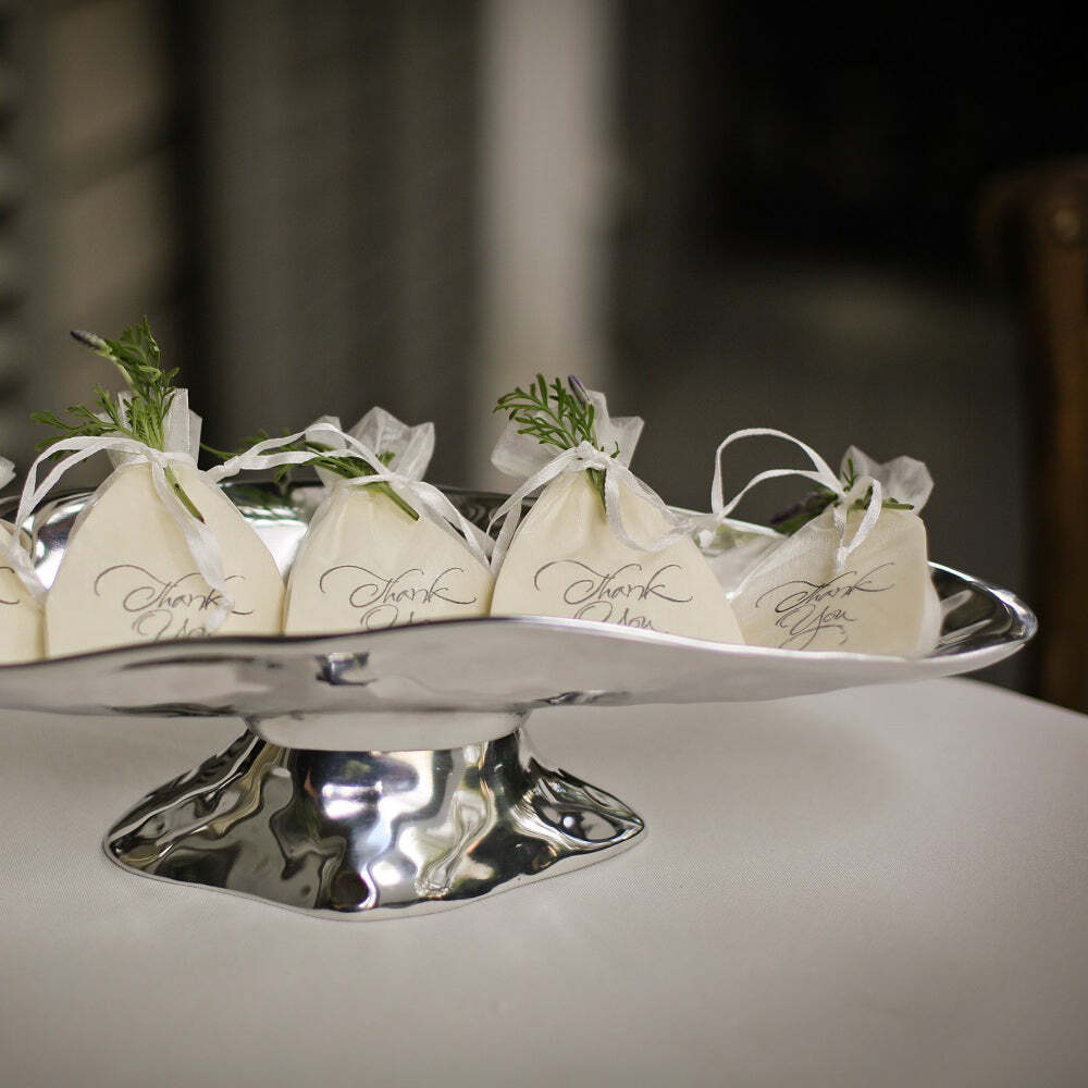 Pedestal Soho Small Oval Cracker Tray by Beatriz Ball 6