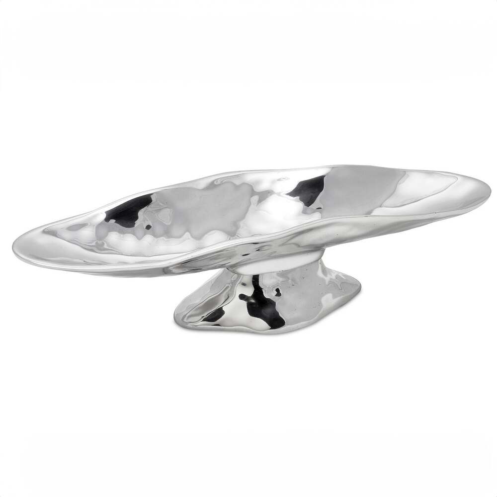 Pedestal Soho Small Oval Cracker Tray by Beatriz Ball 7