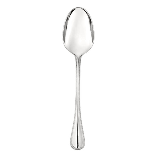 Perles Large Stainless Steel Serving Spoon by Christofle