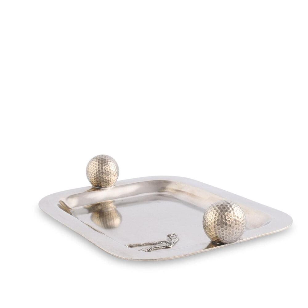 Pewter Catchall Tray Golf Balls by Vagabond House 4