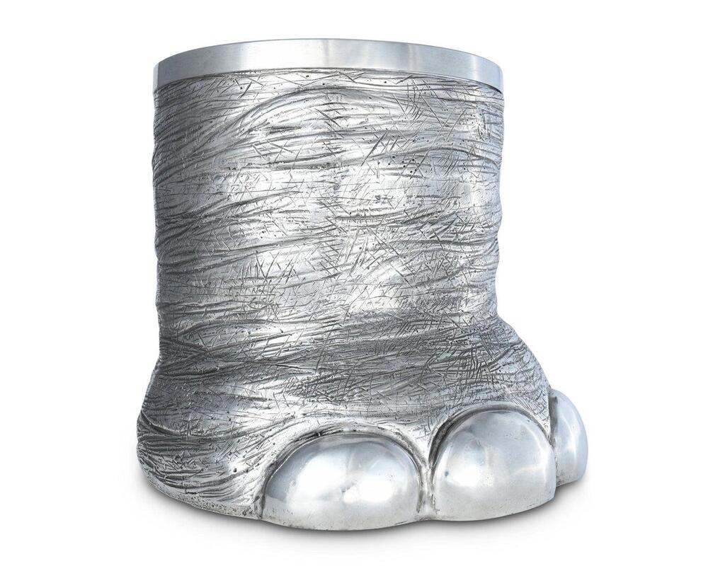 Pewter Elephant Foot Ice Bucket by Vagabond House 1