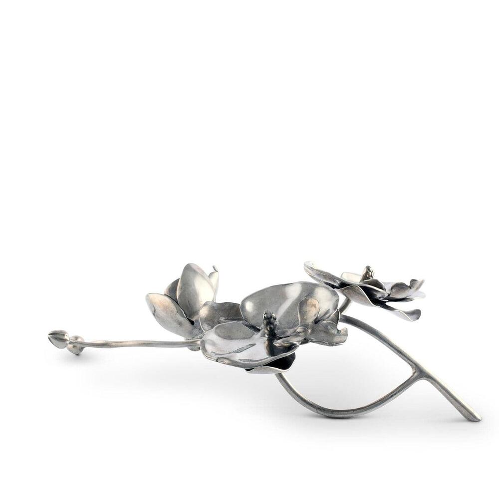 Pewter Orchid Napkin Ring by Vagabond House