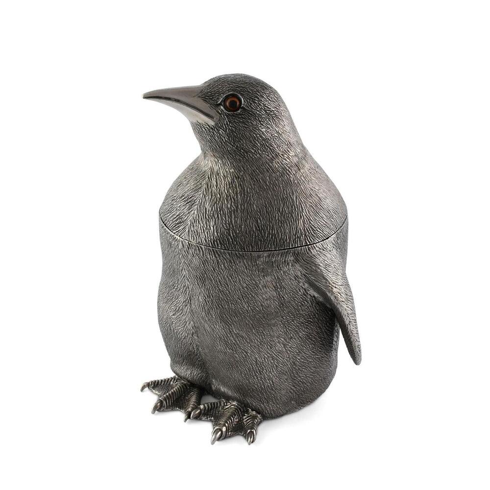 Pewter Penguin Ice Bucket by Vagabond House 2
