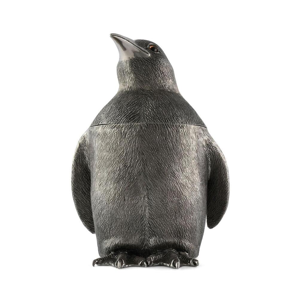 Pewter Penguin Ice Bucket by Vagabond House 3
