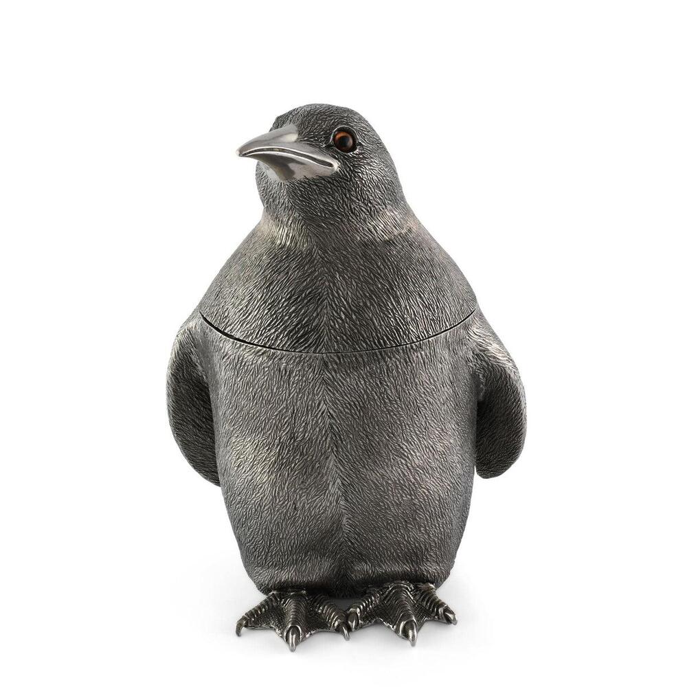 Pewter Penguin Ice Bucket by Vagabond House 4