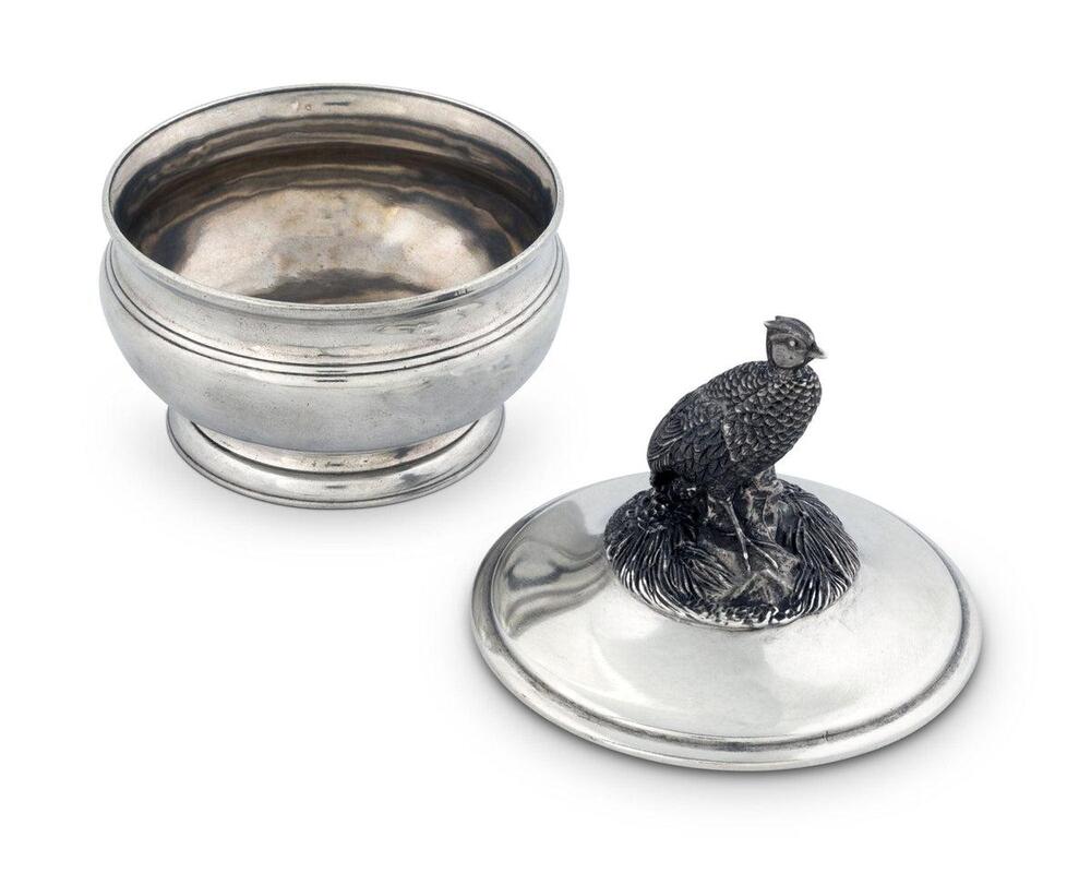 Pewter Pheasant Sauce Bowl by Vagabond House 5