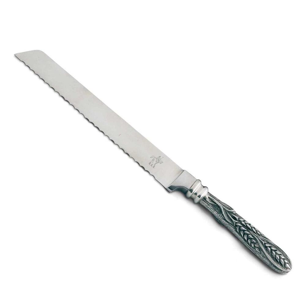 Pewter Wheat Harvest Bread Knife by Vagabond House