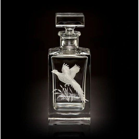 Pheasant Decanter Game Birds by Julie Wear