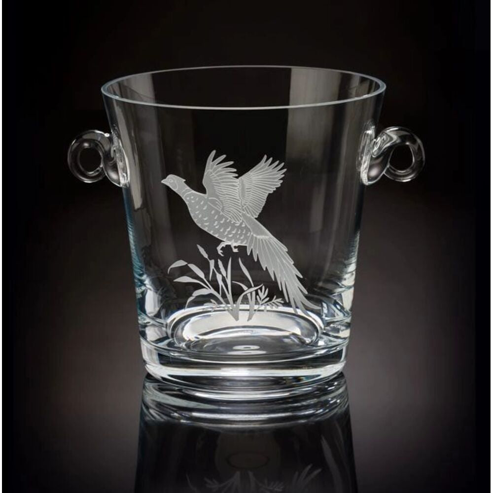 Pheasant Ice Bucket Upland Game Birds by Julie Wear