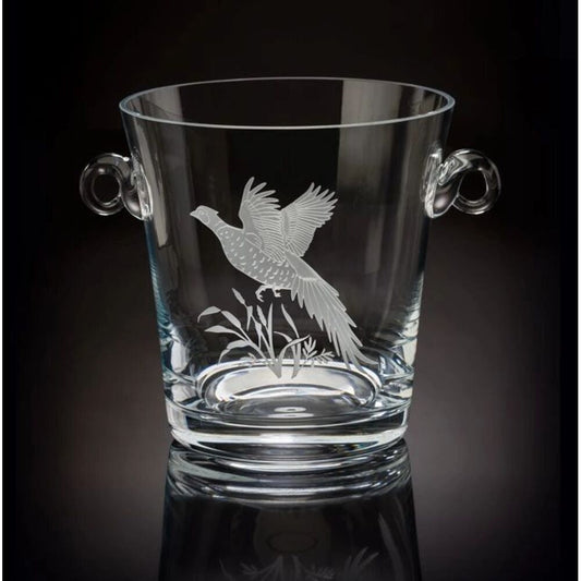 Pheasant Ice Bucket Upland Game Birds by Julie Wear