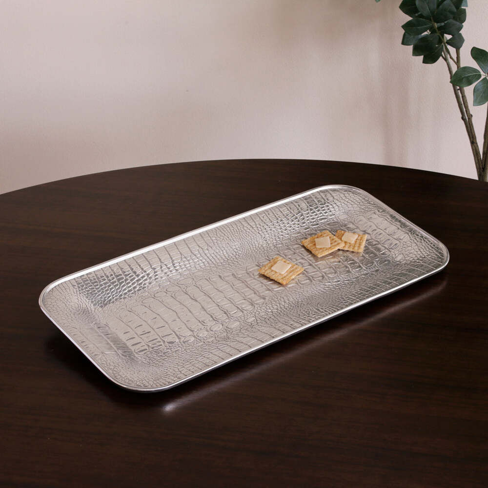 Pieles Croc Long Rectangular Tray by Beatriz Ball 1
